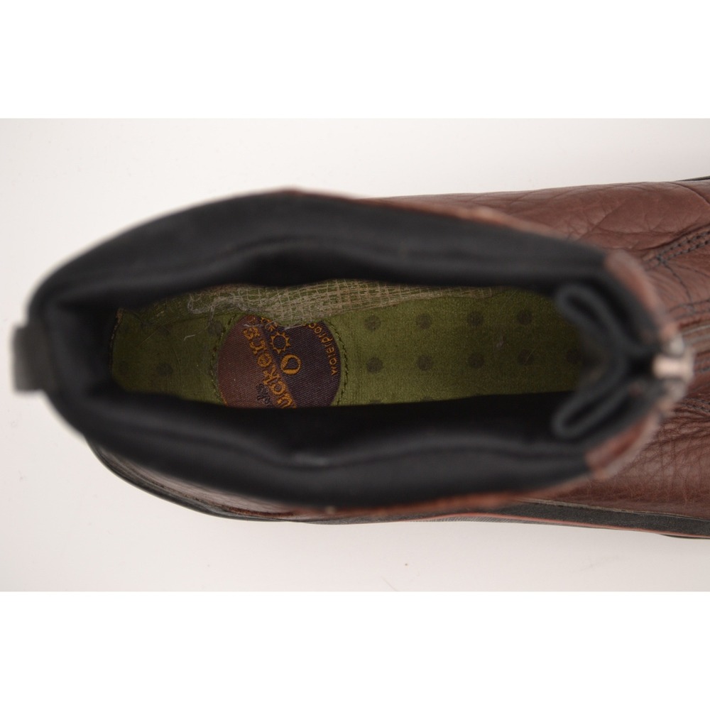 Clarks Muckers Ankle Boots Womens 10 Brown Leather Waterproof Front Zip Outdoor - Picture 8 of 10